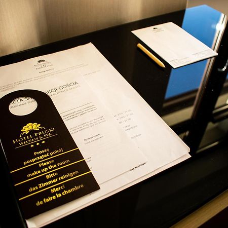 Hotel Pruski Orneta Bagian luar foto